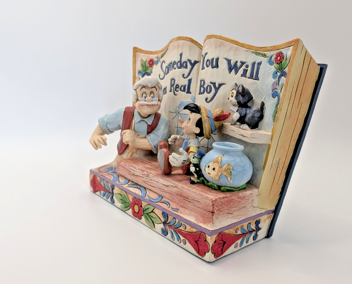 Disney Traditions Showcase Pinocchio Figurine Someday You Will Be A Real Boy6
