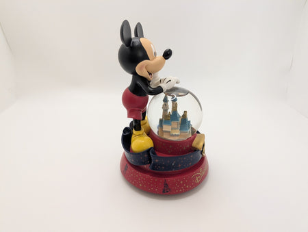 Disneyland Paris Mickey Mouse musical castle snow globe photo 11