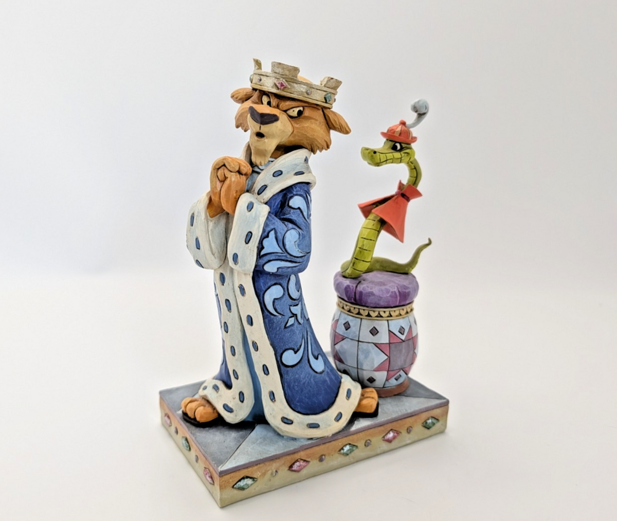 Disney Traditions Robin Hood Prince John & Sir Hiss Figurine 4050418 Jim Shore12
