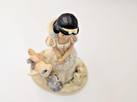 Disney Traditions Snow White Forest Friends Figurine White Woodland Jim Shore12