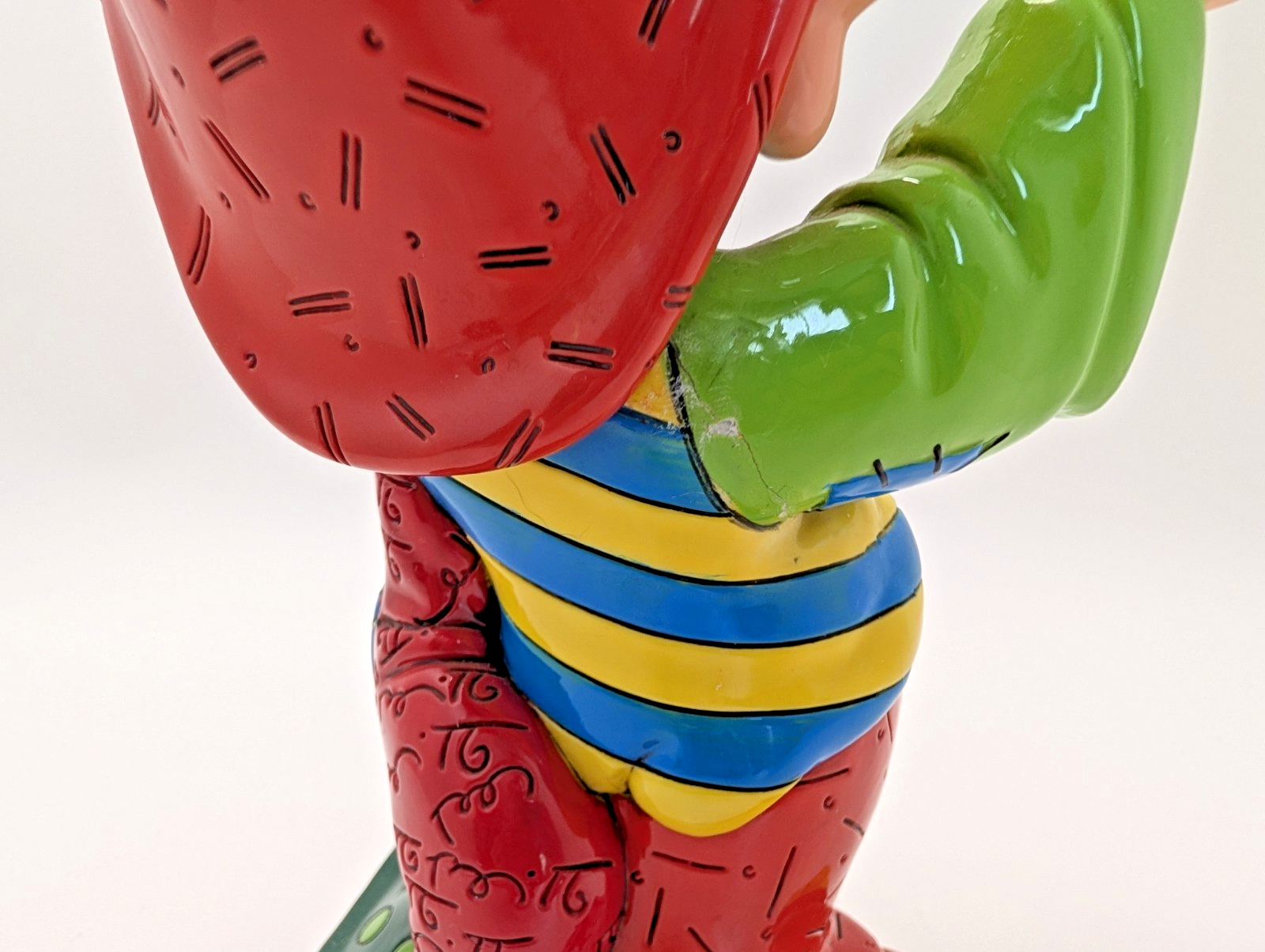 Disney Britto Dopey Figurine Snow White Colourful Pop Art Dwarf Ornament15