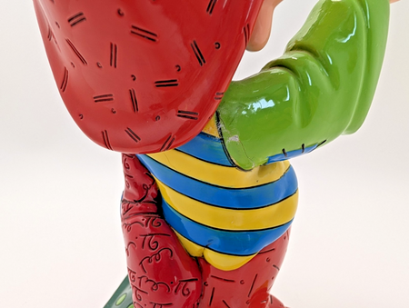 Disney Britto Dopey Figurine Snow White Colourful Pop Art Dwarf Ornament15