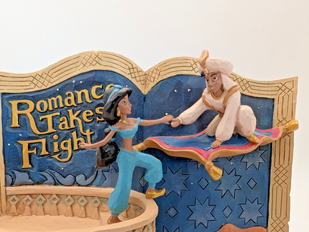 Disney Traditions Showcase Aladdin Figurine Jasmine Romance Takes Flight J Shore13