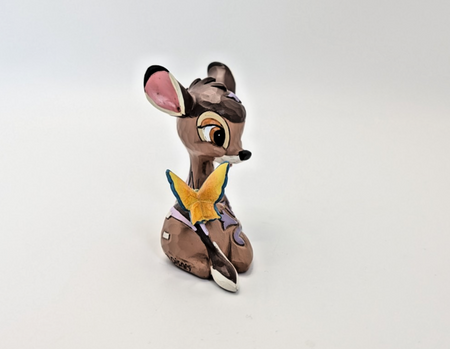 Disney Traditions Showcase Bambi With Butterfly Mini Figurine Jim Shore Boxed10