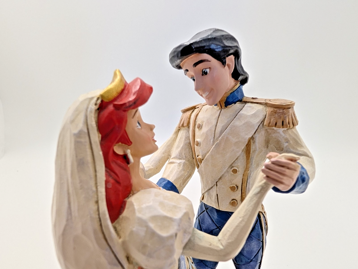Disney Traditions Ariel and Eric Wedded Bliss figurine 4056749 photo 15