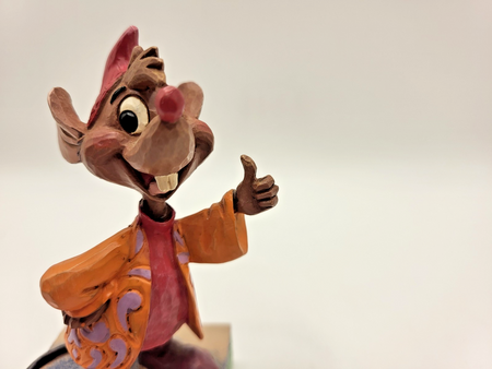Disney Traditions Jaq Figurine Cinderella - Jim Shore Thumbs Up Boxed Ornament11
