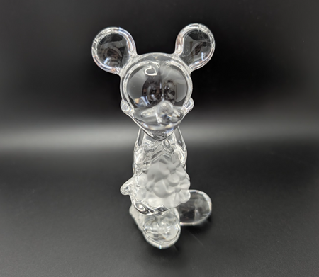 Lenox Disney Flowers from Mickey Mouse crystal figurine 409790 boxed with certificate - view 2