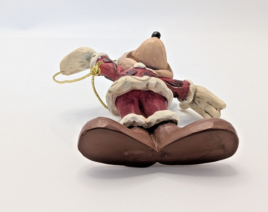 Disney Traditions Santa Mickey Mouse Hanging Ornament A27083 by Jim Shore - Boxed with Tag - product view 9