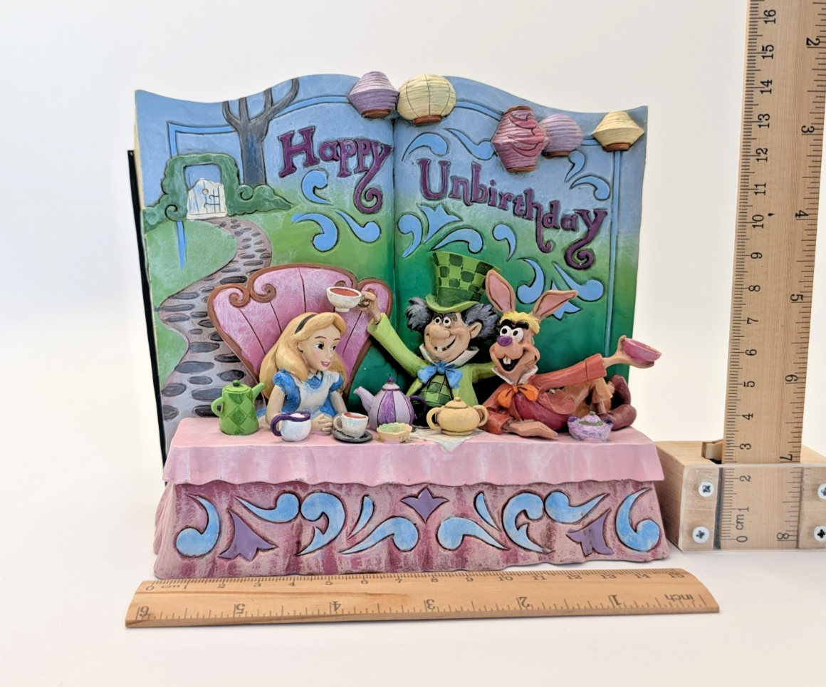 Disney Traditions Showcase Happy Unbirthday Alice In Wonderland Figurine J Shore17