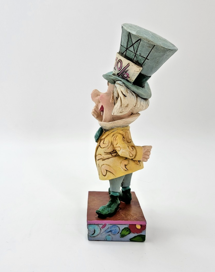 Disney Traditions Mad Hatter Figurine Mad Cap Mayhem Ornament Alice Jim Shore6