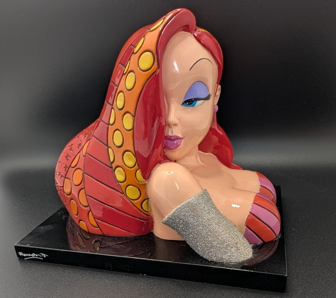Disney Britto Jessica Rabbit bust 4033892 pop art figurine - view 1