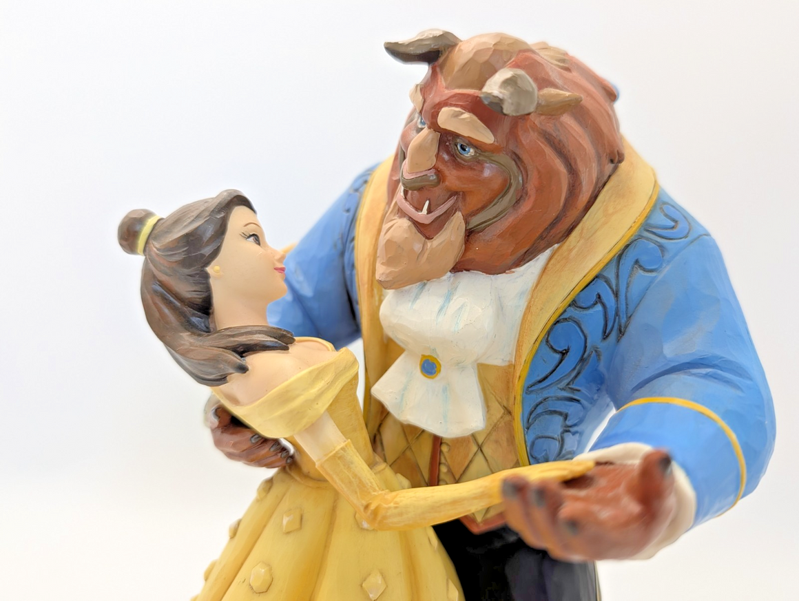 Disney Traditions Belle and Beast Moonlight Waltz figurine 4049619 photo 14