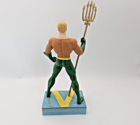Alternate view of Jim Shore DC Comics Aquaman King of the Seven Seas figurine 6003026