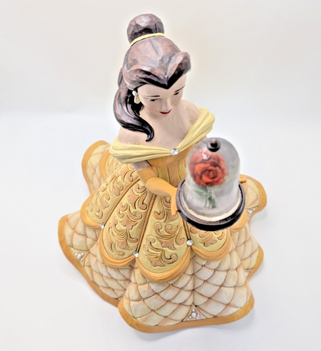 Disney Traditions Belle A Rare Rose Deluxe 6009139 – detail and condition photograph 17