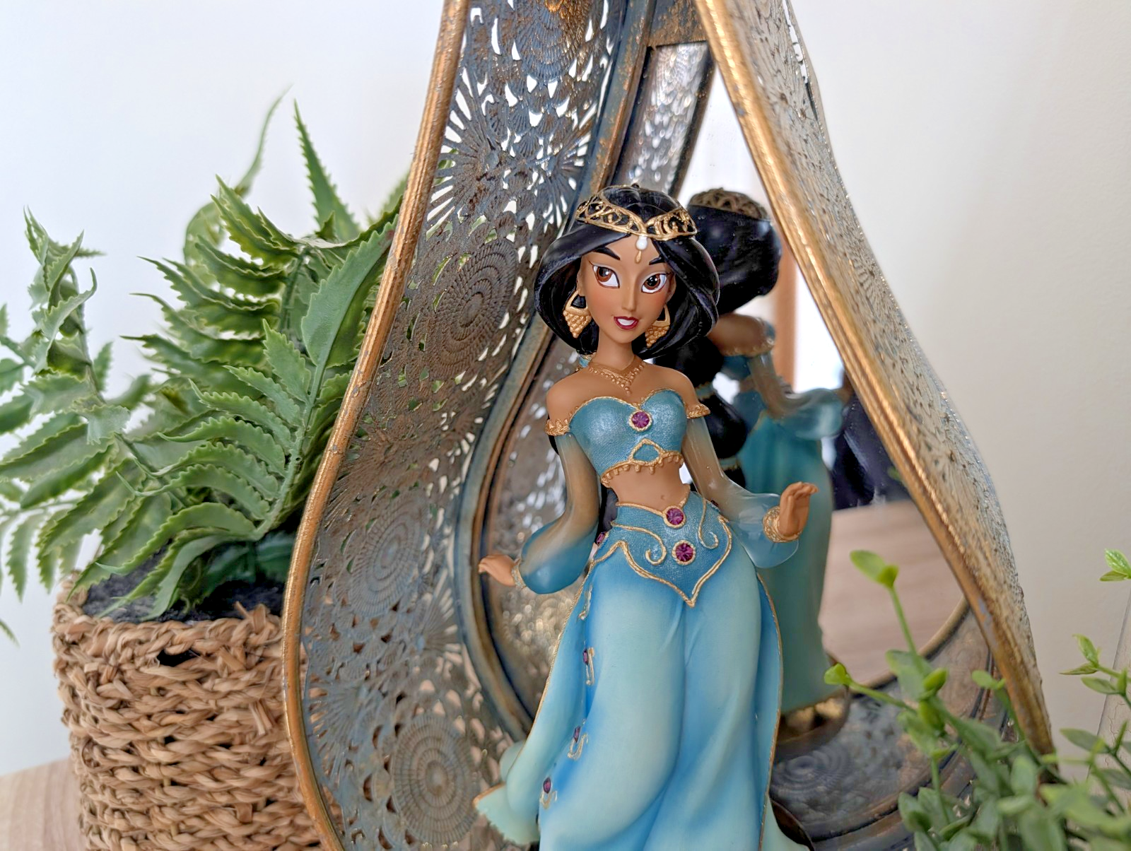 Disney Showcase Haute Couture Princess Jasmine Figurine Aladdin Boxed 40375222