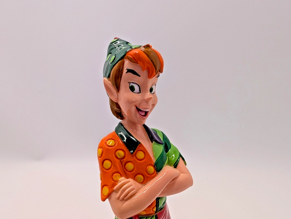 Disney Britto Peter Pan 4056846 boxed figurine - base detail