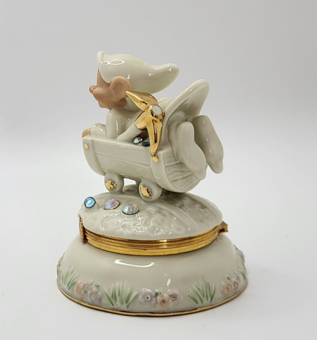 Lenox Disney Dopey Treasure Box Snow White COA COMPLETE Trinket Box With Charm4