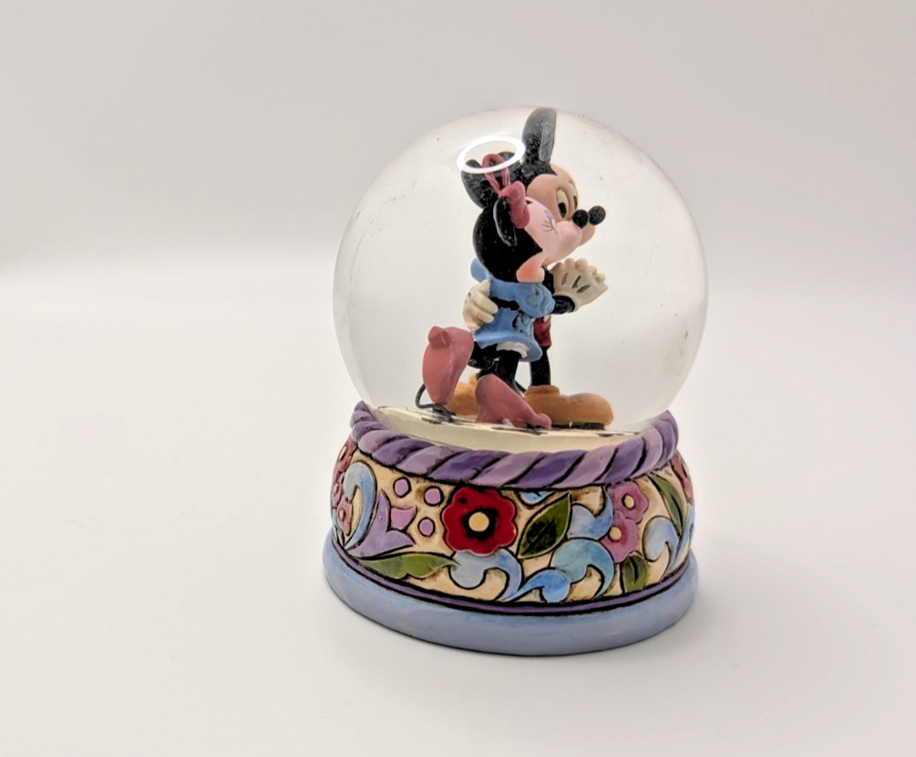Disney Traditions Mickey & Minnie Mouse Spring Jitterbug Snowglobe Waterball6