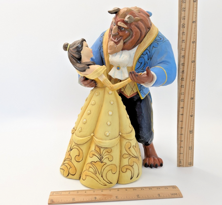 Disney Traditions Belle and Beast Moonlight Waltz figurine 4049619 photo 13