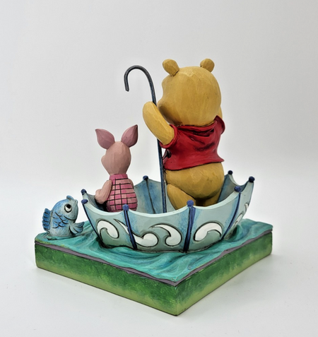 Disney Traditions Winnie The Pooh & Piglet Figurine 50 Years Of Friendship5