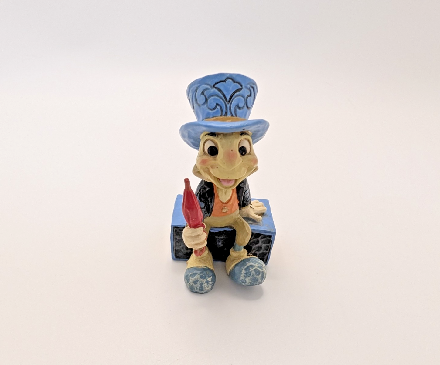 Disney Traditions Jiminy Cricket On Matchbox Figurine Pinocchio Jim Shore13