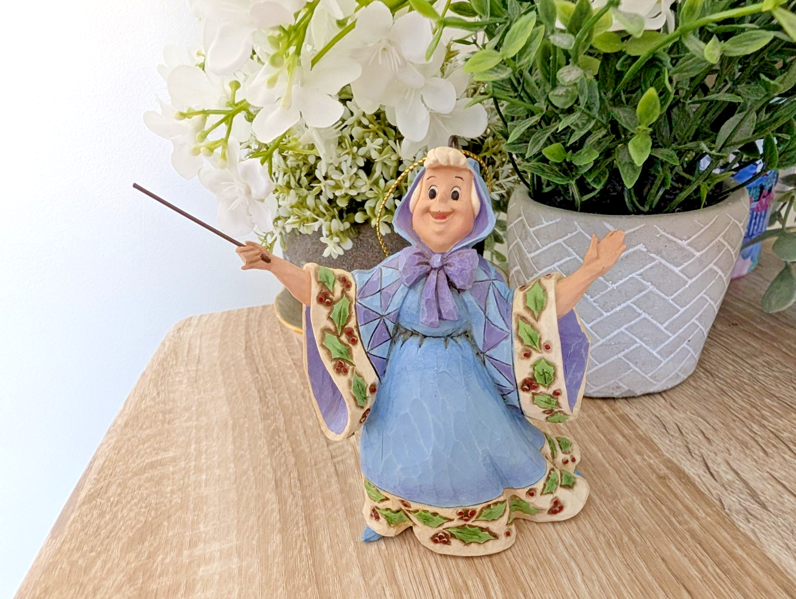 Disney Traditions Fairy Godmother Cinderella hanging ornament A20408