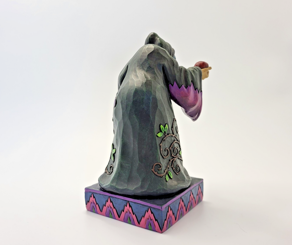 Disney Traditions Take A Bite Figurine  Old Hag Evil Queen Snow White Ornament10