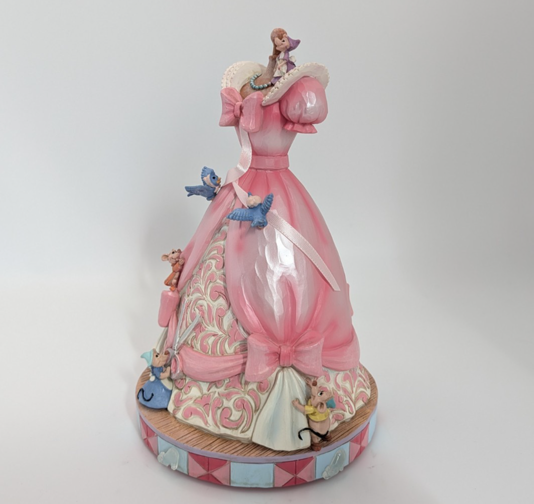Disney Traditions Cinderella A Dress for Cinderelly Musical 6016340 by Jim Shore - Boxed - product view 5