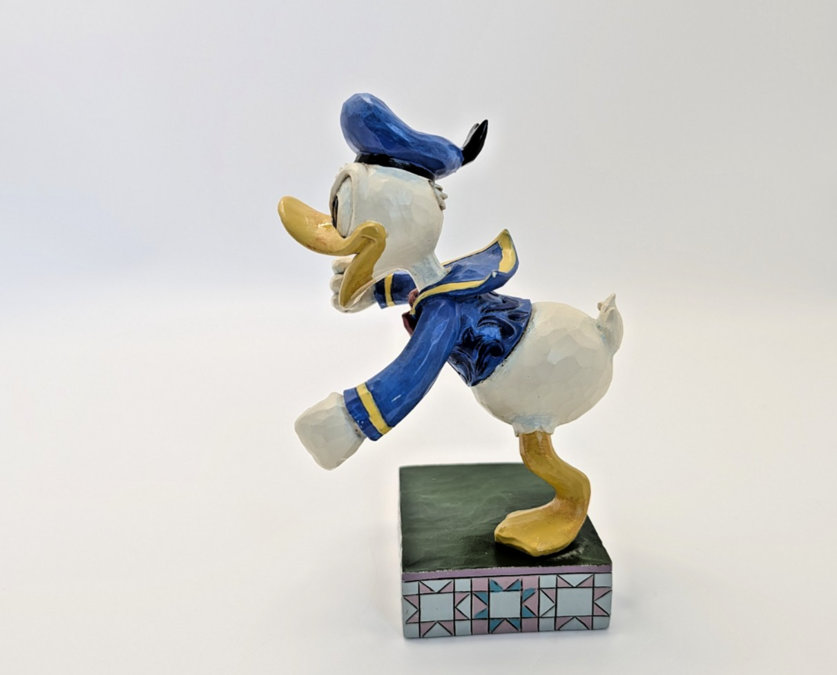 Disney Traditions Showcase Donald Duck Fowl Temper Figurine Jim Shore Boxed8