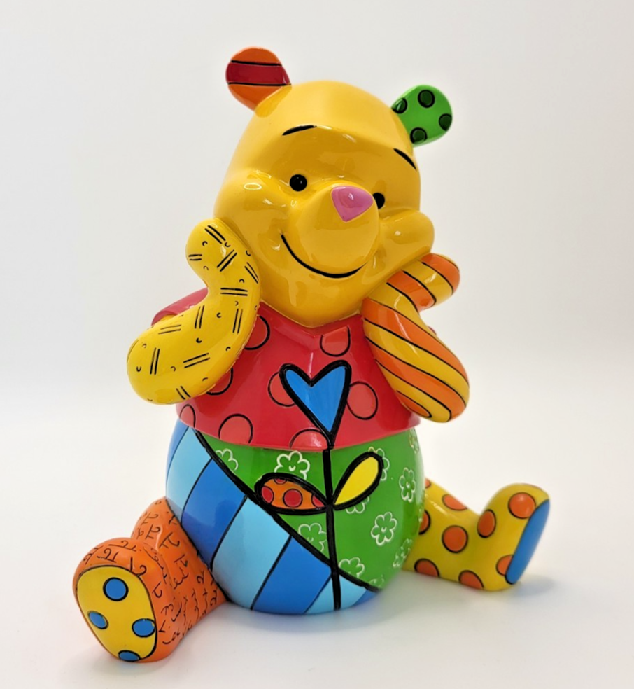 Disney Britto Winnie the Pooh Large Pop Art Figurine 4033896 by Enesco