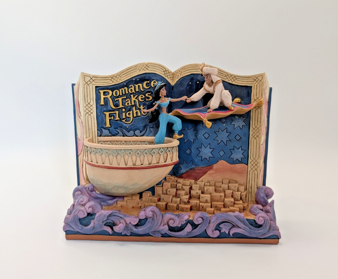 Disney Traditions Showcase Aladdin Figurine Jasmine Romance Takes Flight J Shore3