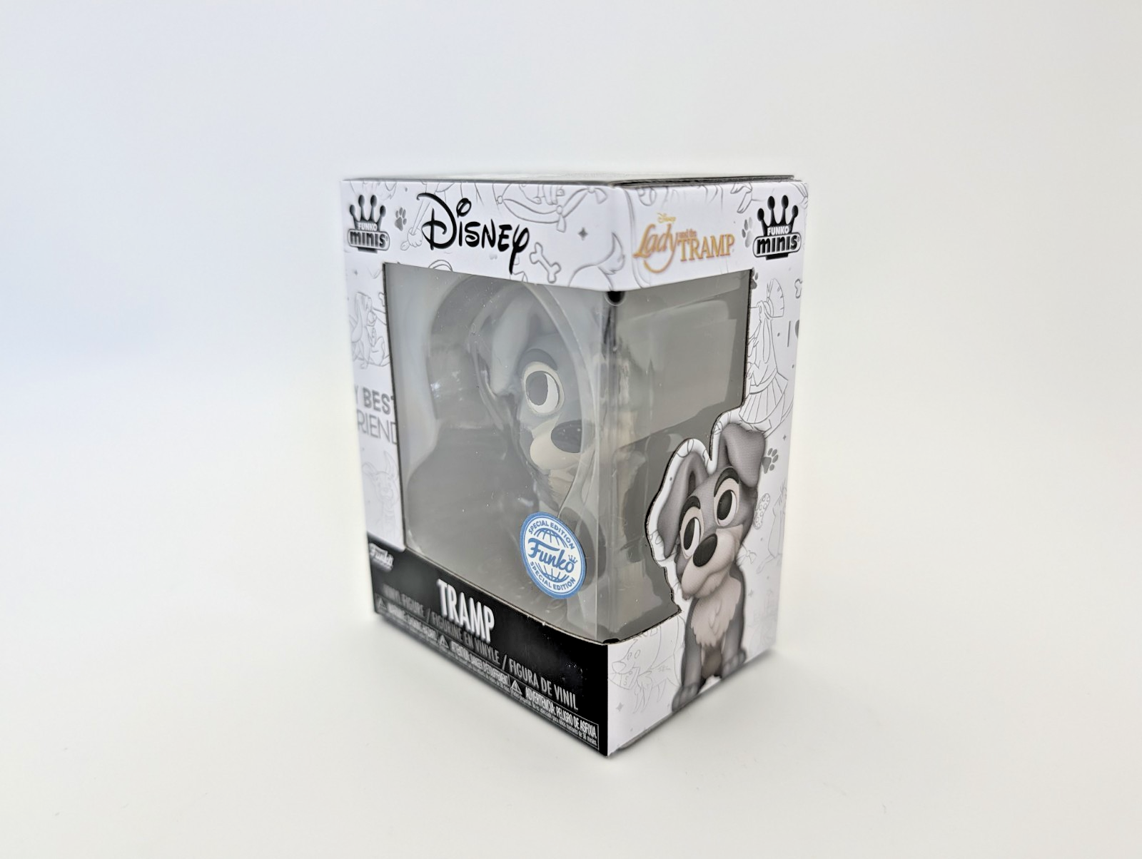 Disney Funko Minis Tramp Lady and the Tramp vinyl figure photo 2