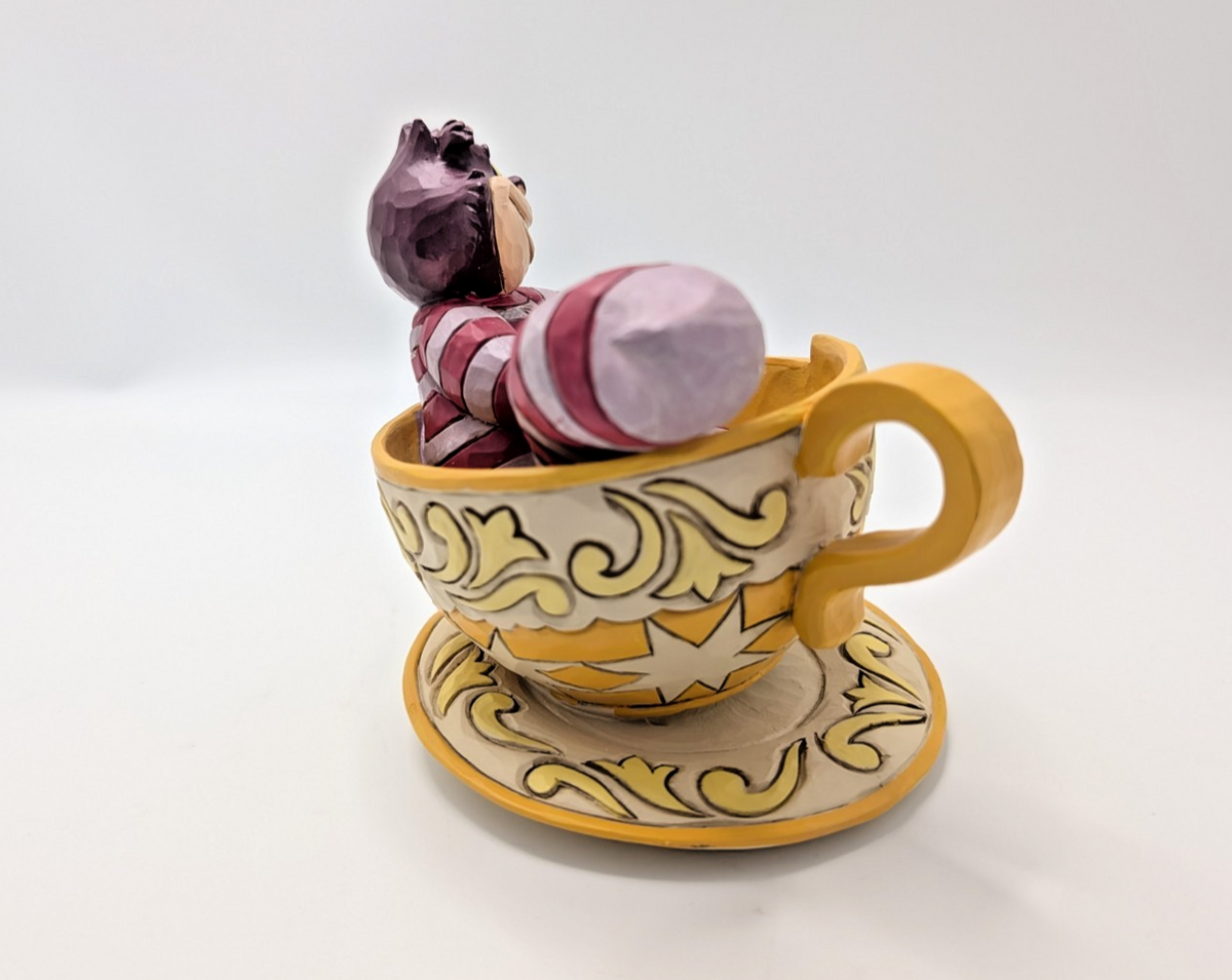 Disney Traditions Cheshire Cat Mad Tea Party 4032117 – detail and condition photograph 9