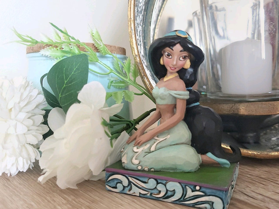 Disney Traditions Jasmine Be Adventurous Aladdin Jim Shore Figurine Boxed0