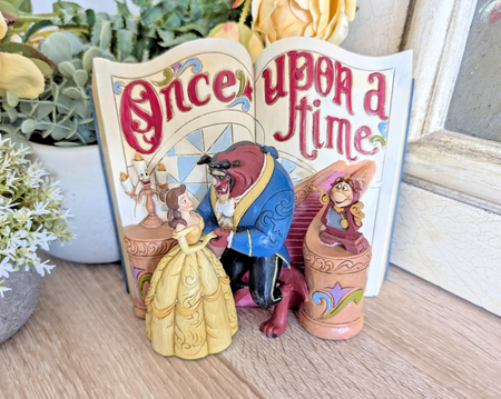Disney Traditions Belle and Beast Love Endures 4031483 by Jim Shore - Unboxed - product view 1
