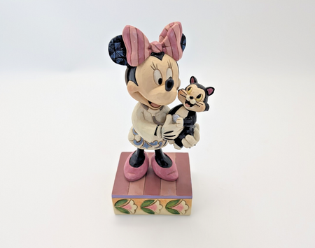 Alternate view of Disney Traditions Minnie Mouse and Figaro Tender Love and Care figurine 4049631