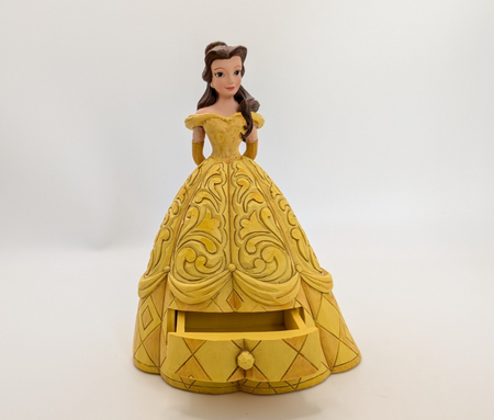 Disney Traditions Showcase Belle Treasure Keeper Figurine Jim Shore5