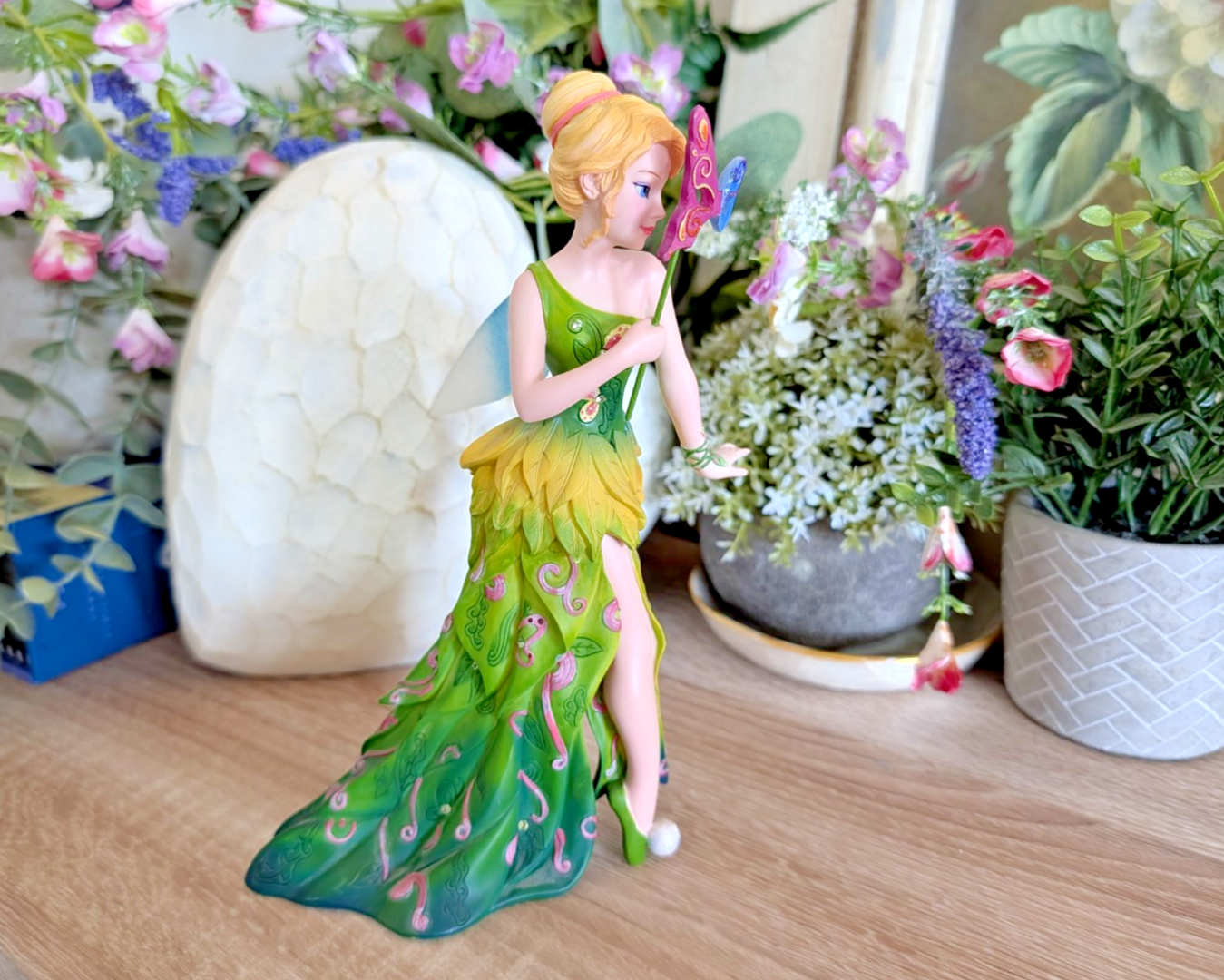 Disney Showcase Haute Couture Tinker Bell Masquerade Figurine #40466272