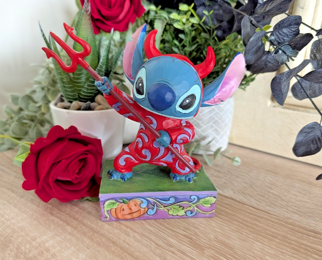Disney Traditions Stitch Devilish Delight figurine by Jim Shore photo 1