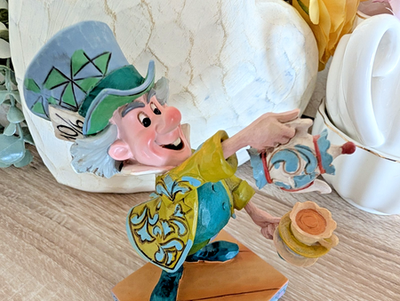 Disney Traditions Mad Hatter A Spot of Tea figurine photo 6