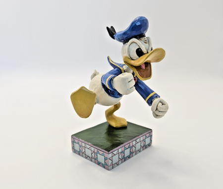 Disney Traditions Showcase Donald Duck Fowl Temper Figurine Jim Shore Boxed13