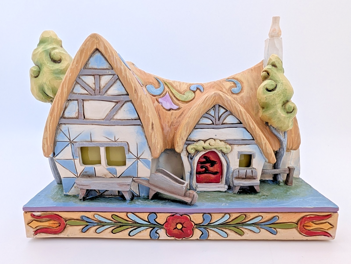 Disney Traditions Snow White Enchanted Cottage Light-Up Figurine 4031495 Unboxed - view 16