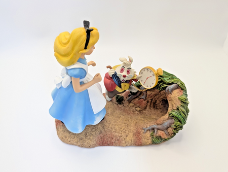 Disney Enchanting Collection Alice and White Rabbit Mr Rabbit Wait figurine photo 18