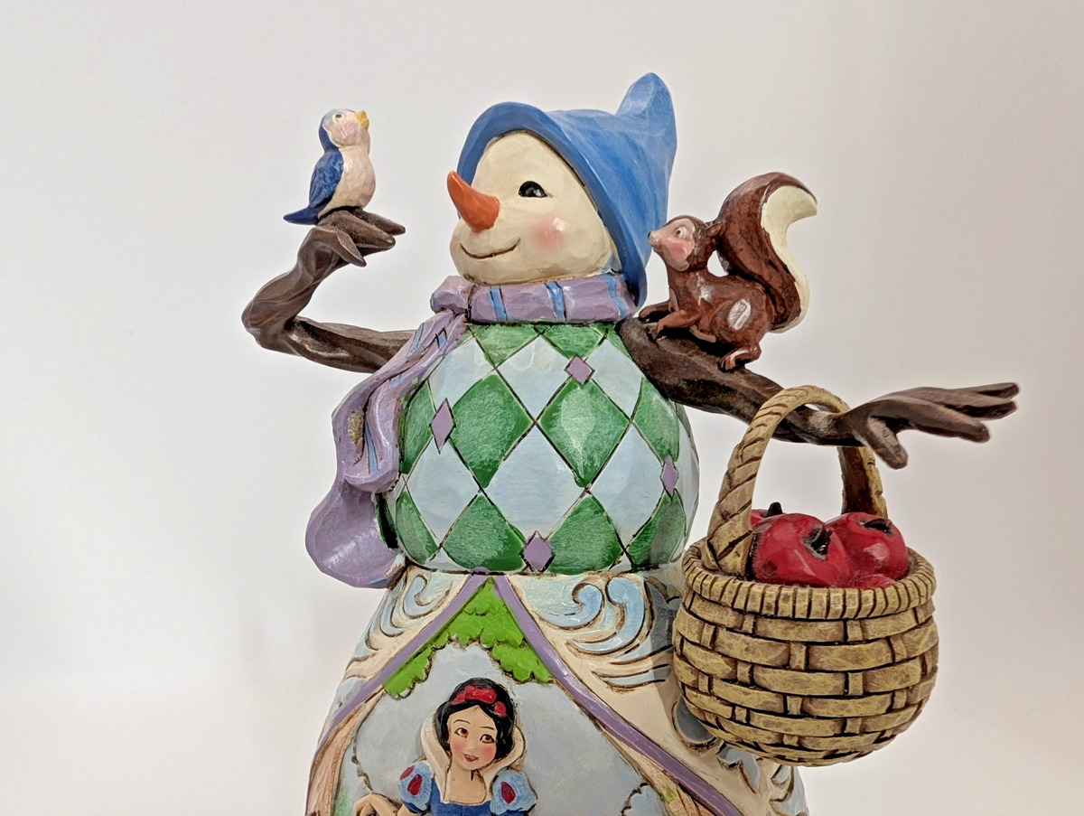 Disney Traditions Snow White Hi Ho Holidays 4046020 Christmas Figurine – detail and condition photograph 15