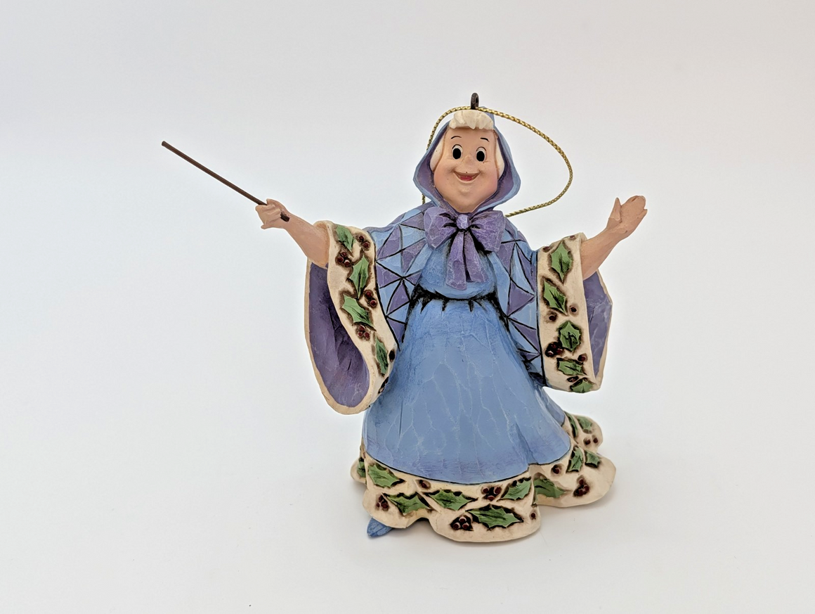 Disney Traditions Fairy Godmother Cinderella hanging ornament A20408