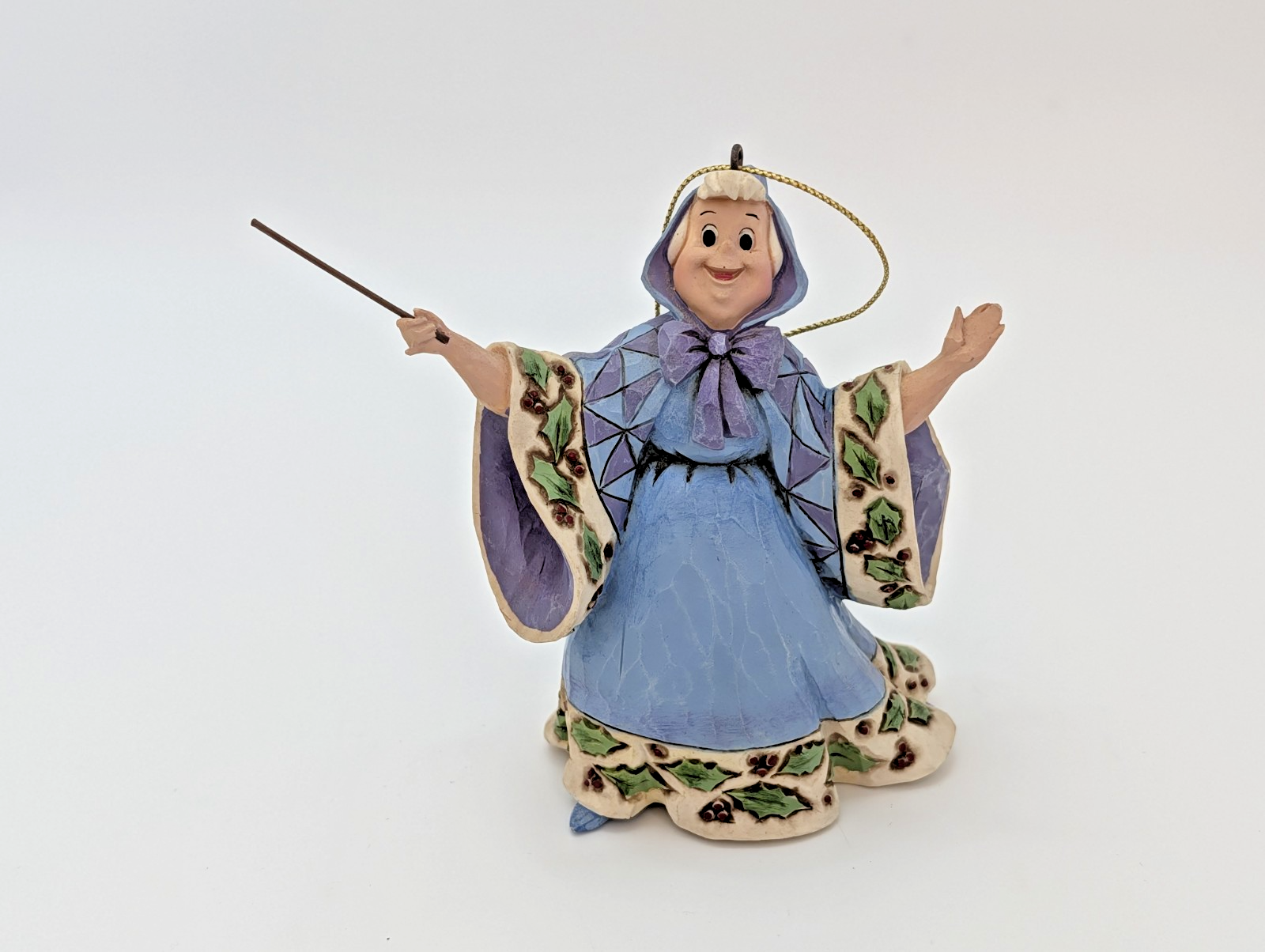 Disney Traditions Fairy Godmother Cinderella hanging ornament A20408