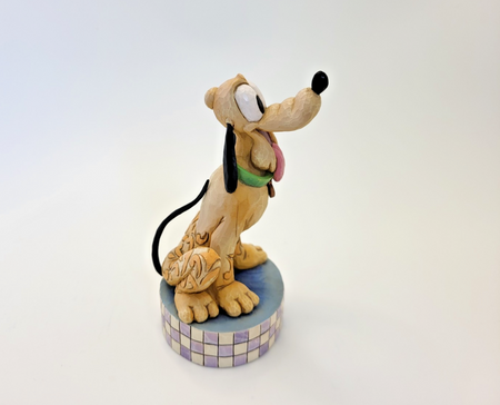 Disney Traditions Showcase Loyal Pluto Figurine Mickey Mouse Jim Shore Dog12