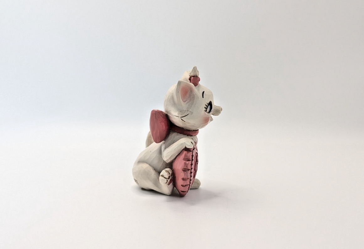 Disney Traditions Showcase Marie With Heart Figurine Aristocrats Kitten J Shore11