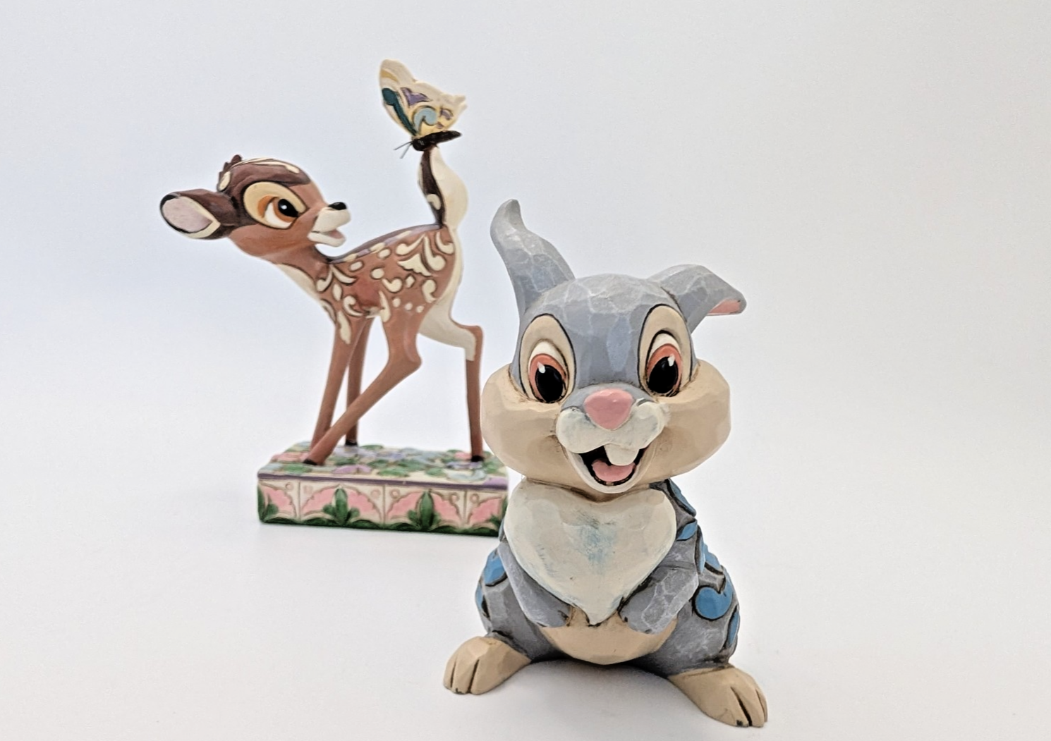 Disney Traditions Showcase Bambi & Thumper Figurine Set Jim Shore Pair Deer15