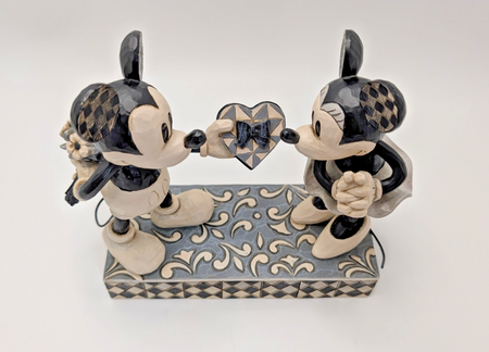 Disney Traditions Mickey Minnie Real Sweetheart Figurine Vintage Style Jim Shore15